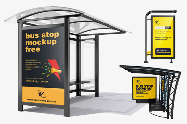 Bus Shelters Display